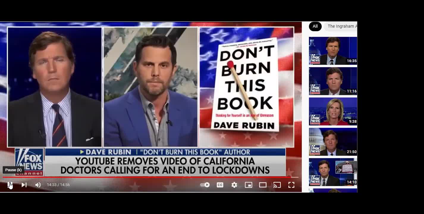 Tucker Carlson speaks on Big Tech Censorship