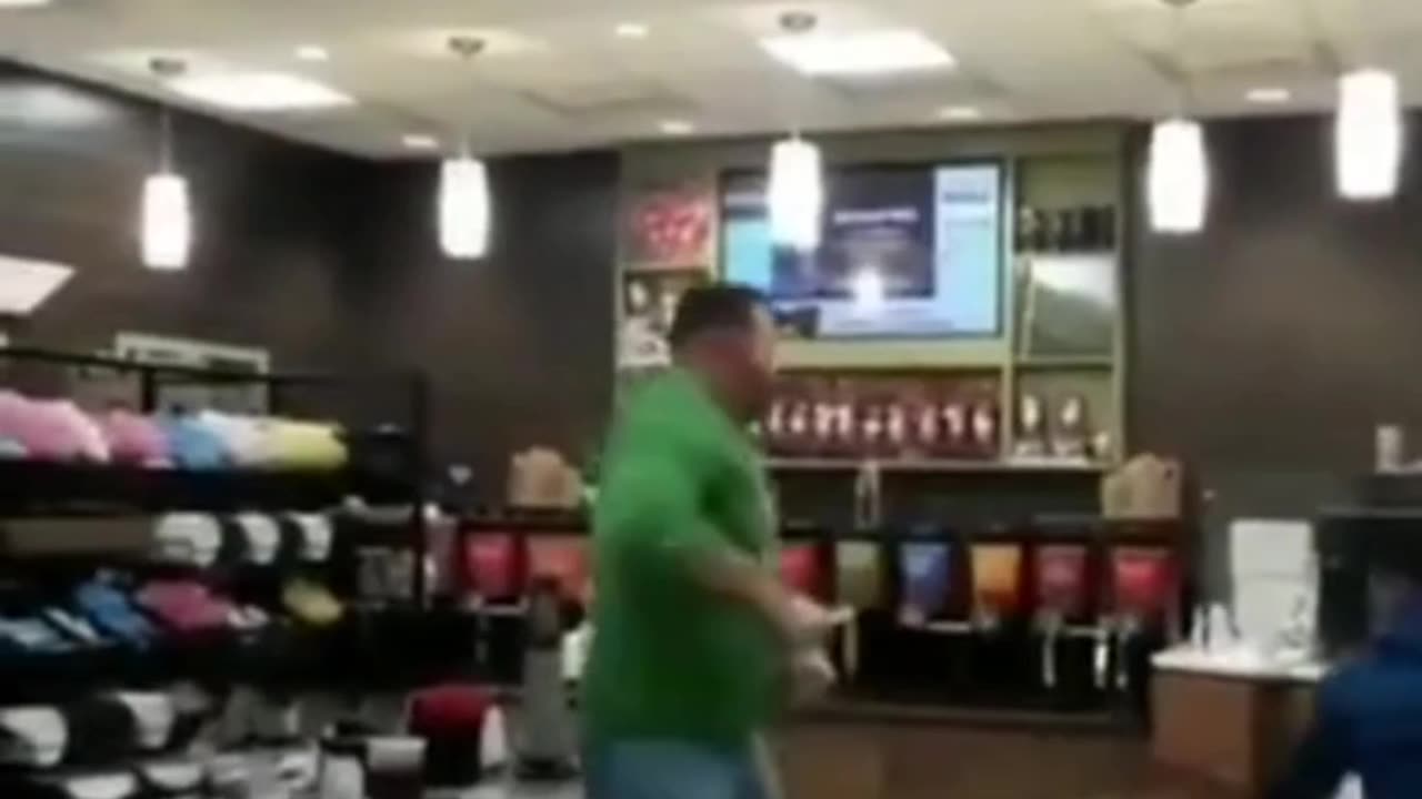 Couple Attacks Man. Man delivers equal rights and lefts.