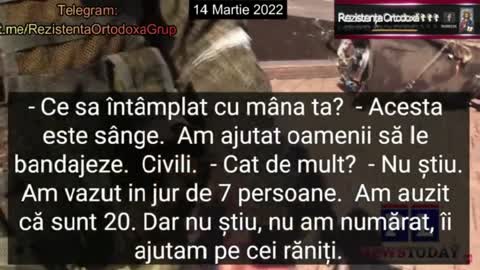 Marturii din Ucraina. Hai cu steguletul galben-albastru.