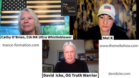 Mel K & OG Legend Truth Warrior David Icke & Cathy OBrien On Exiting The Matrix 4-16-22