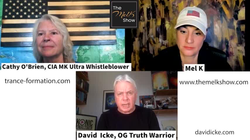 Mel K & OG Legend Truth Warrior David Icke & Cathy OBrien On Exiting The Matrix 4-16-22