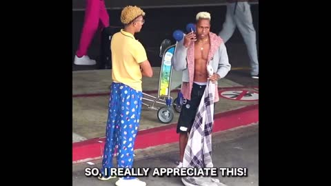The Homeless Billionaire (Airport Edition)
