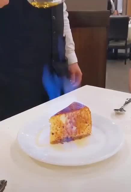 Cheesecake de Bola de Fogo