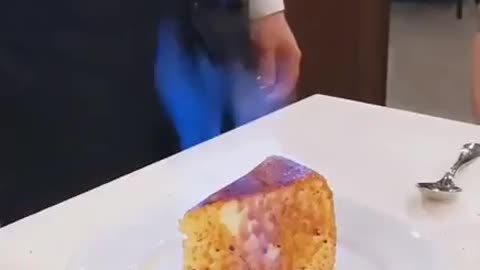 Cheesecake de Bola de Fogo