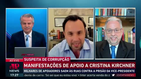 Atos contra e a favor à prisão de Cristina Kirchner tomam conta da Argentina; Daniel Toledo analisa