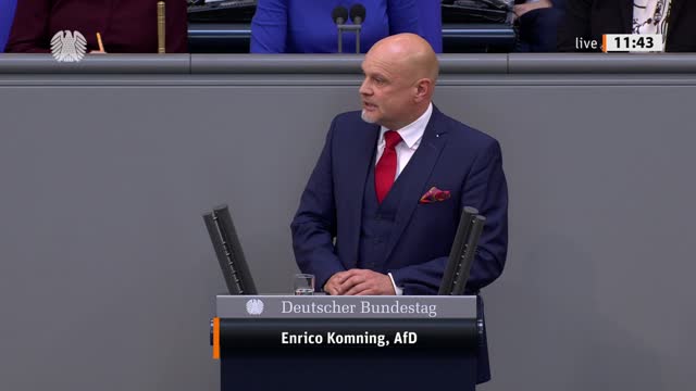Enrico Komning Rede vom 02.06.2022 - Wirtschaft und Klimaschutz