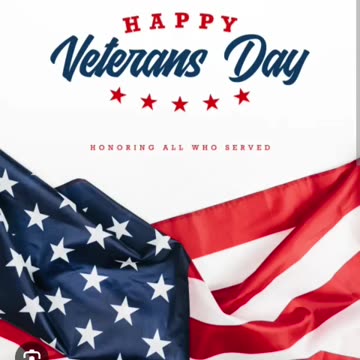 Happy veterans day everyone 2024 11/11/24