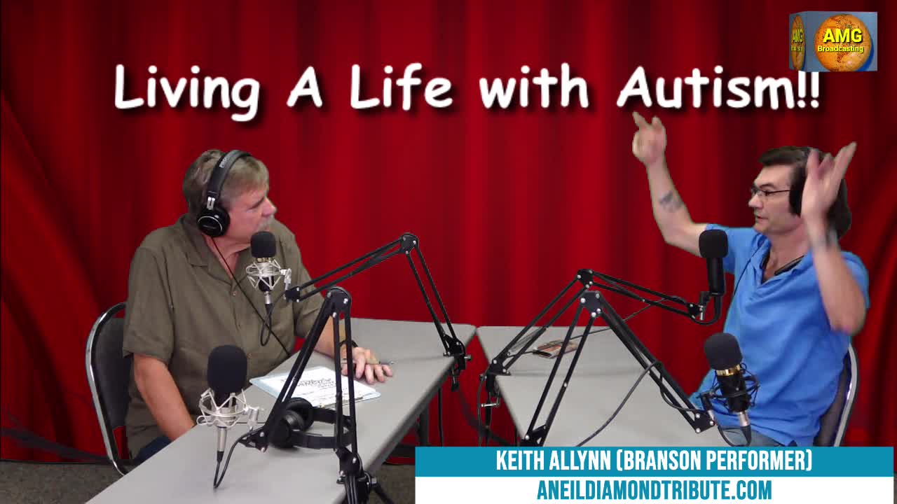 "Living the Life with Autism," guest Keith Allynn and Host Jim Wining