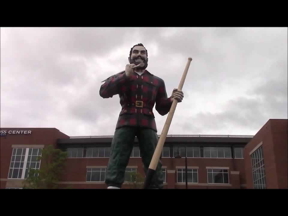 A Visit to the Paul Bunyan Statue Bangor, Maine