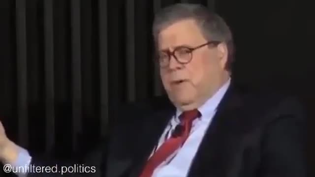 Barr speaks about why no indictments...