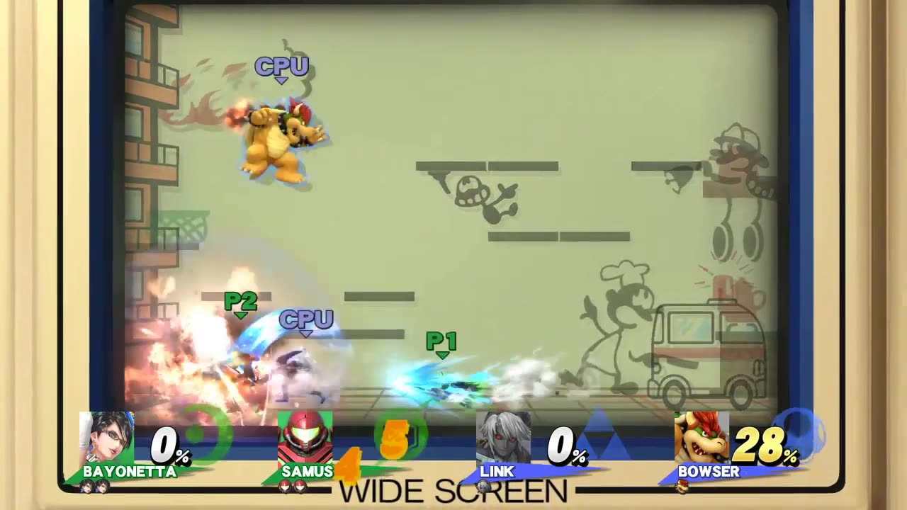 Super Smash Bros 4 Wii U Battle665
