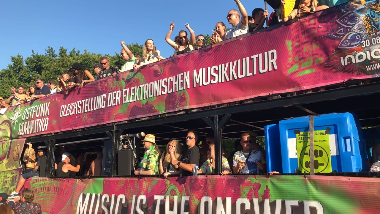 🕉🕉🕉 Rave The Planet 2023 - Music is the Answer❗️Part 6 - Tiergarten #ostfunk #goanautika ❤️🧡💛💚💙