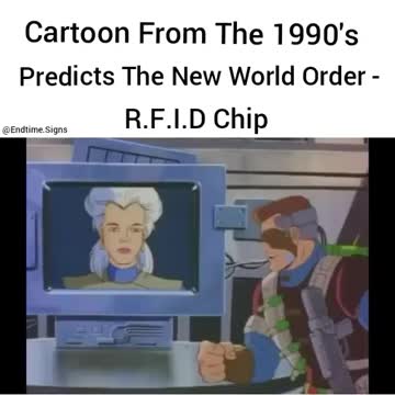 1990s cartoon Predicts NEW WORLD ORDER RFID CHIP & CAMPS!