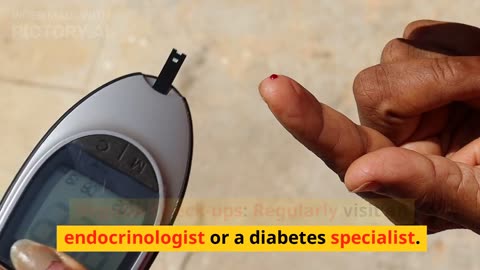 Treatment and precautions for diabetic patients