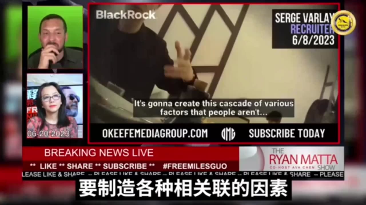 黑岩公司猎头还透露美国政府是如何依赖这家公司的 BlackRock recruiter also revealed how the U.S. government relies on the firm #freemilesguo #freeyvettewan