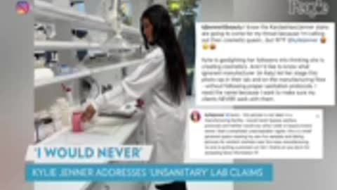 Kylie Jenner Defends Kylie Cosmetics Lab Pics amid Sanitation Questions- 'I Would Never'