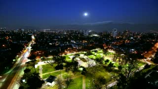 Santiago landscape Timelapse