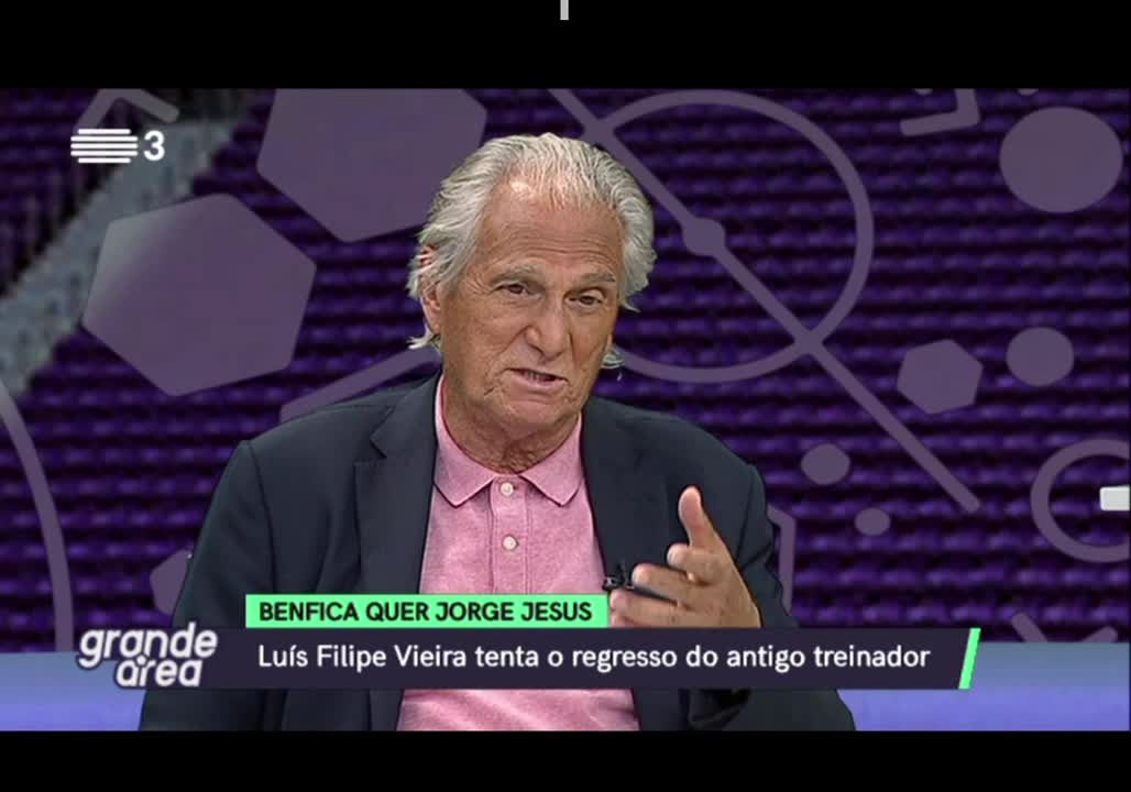 Manuel José assume o seu benfiquismo em direto