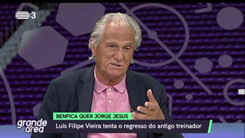 Manuel José assume o seu benfiquismo em direto