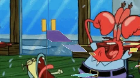 Squidward Is Playing With Tiles While Everyone Cries 💗