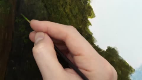 Painting Large Foreground Trees