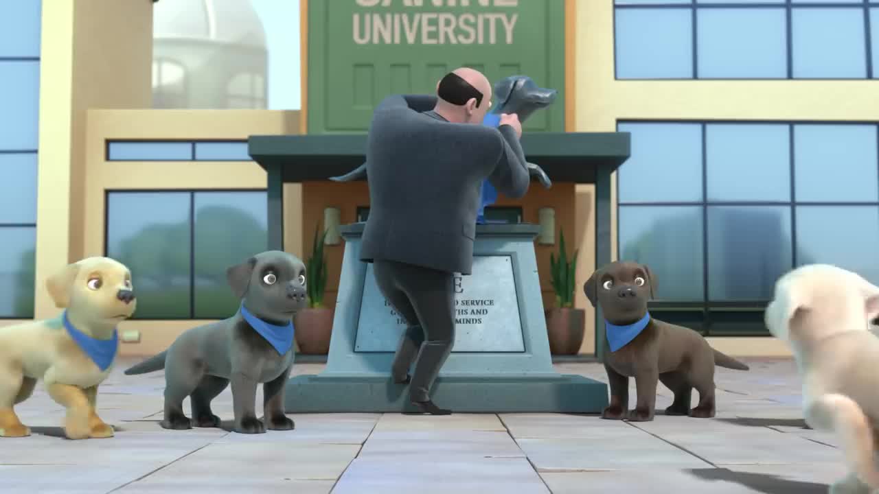 Dog animation video | Pip | A Short Animated Film by Southeastern Guide Dogs