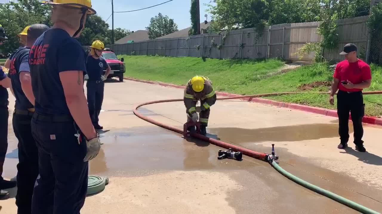 Fire Academy- Hose Day