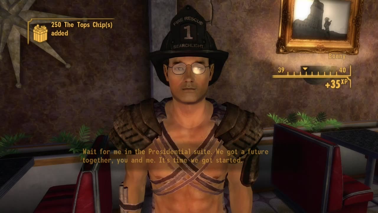 Fallout New Vegas Benny Infinite Caps / xp