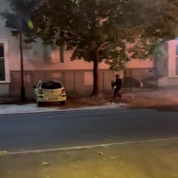 Fires in the streets of Paris suburb after teenager fatally shot by police