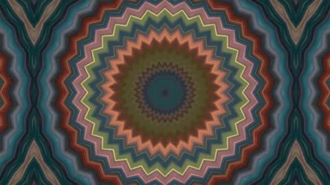 The Sound Of The Iris - Psychedelic Adventure Video -- VJ Loop Visual - HD