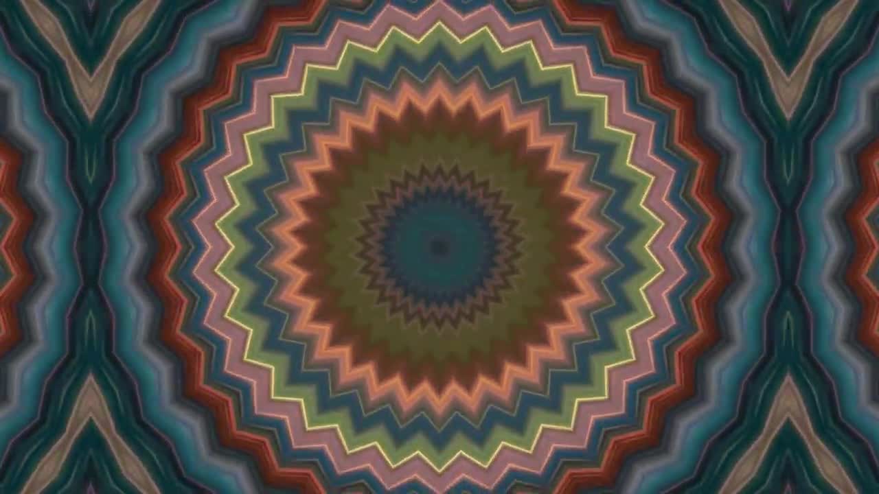 The Sound Of The Iris - Psychedelic Adventure Video -- VJ Loop Visual - HD