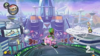 Mario Kart 8 Deluxe Switch Luigi Part 20 Mute City