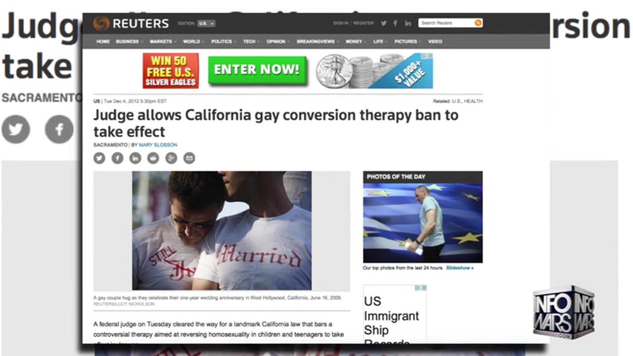Gay Right's Victory Opens Door For Pedo Politicians