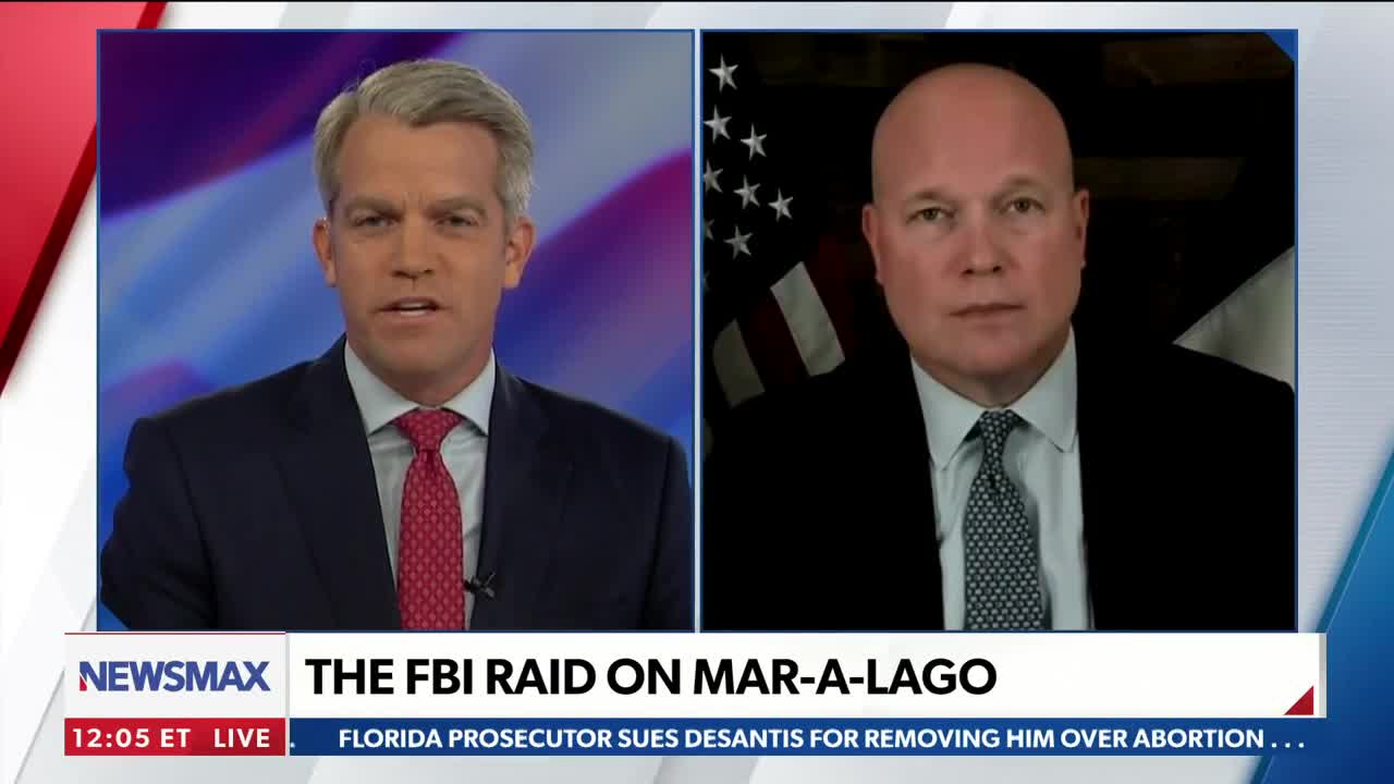 Matt Whitaker on John Bachman Now August 17, 2022