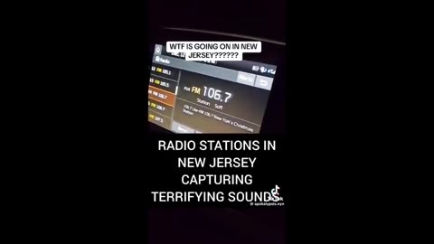 Terrifying Sounds Captured on a New Jersey Radio Station