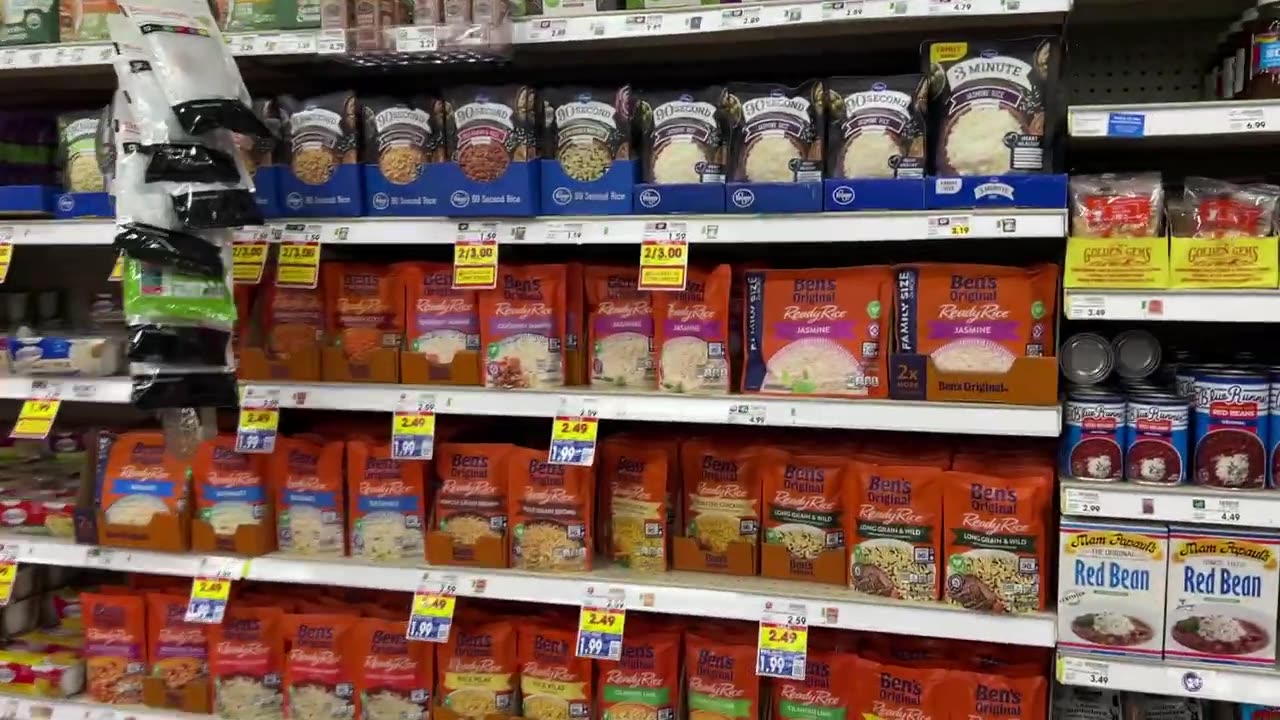 4K - Shop With Me _ Kroger Grocery Haul _ Food Prices _ Virtual Shopping #teluguvlogsUSA_vlogs!blogs