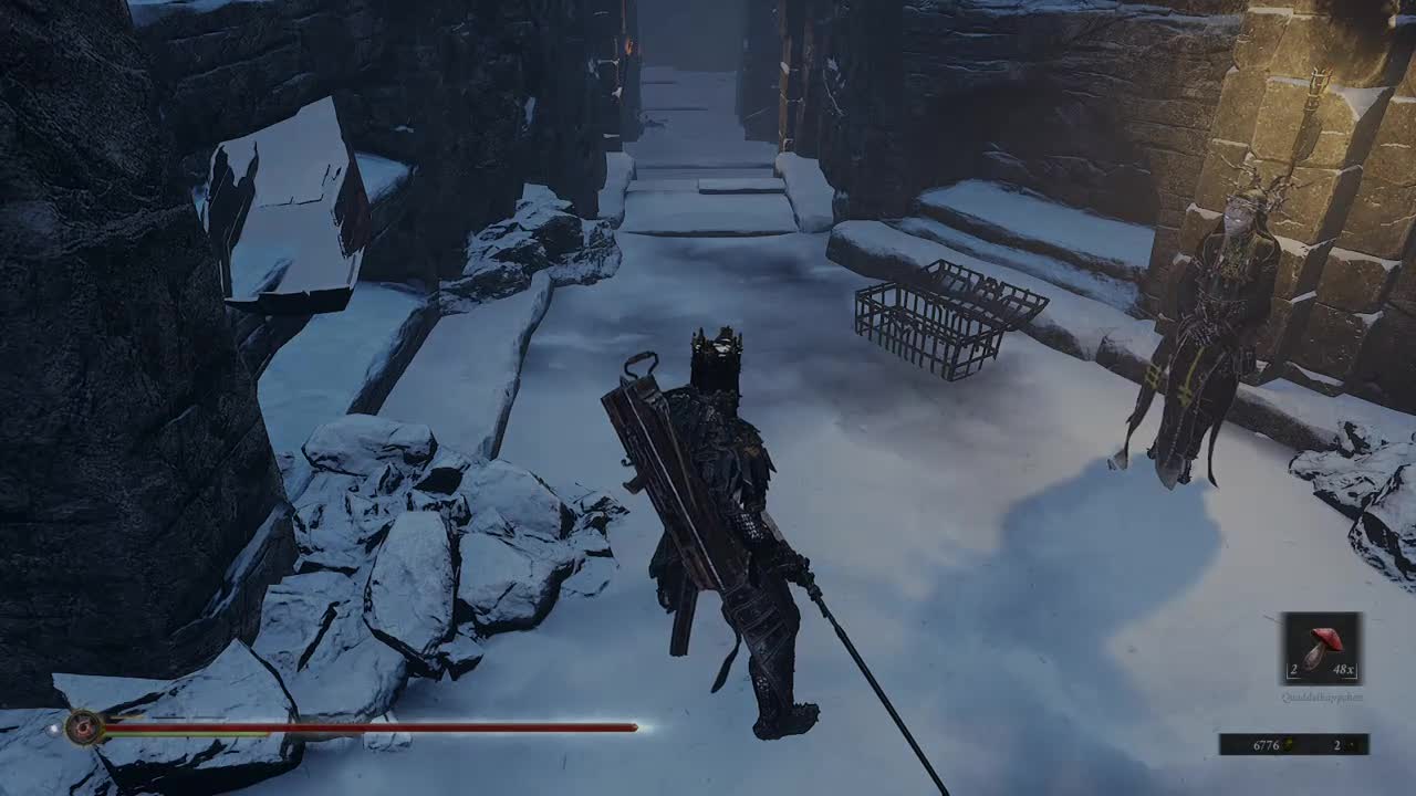 Mortal Shell #13 Der Eis Sklave und das Schnee Gebiet. PS4 GER Letsplay