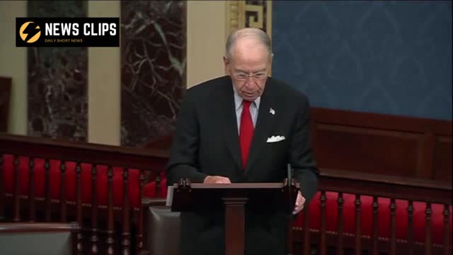 Senator Chuck Grassley Schools AG Merrick Garland