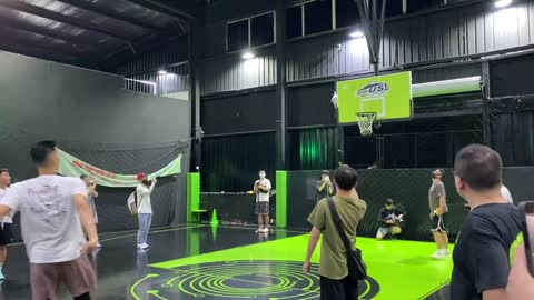 handsome three-pointer
