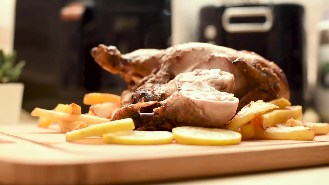 How to make delicious Homemade Oven Rotisserie Chicken : )