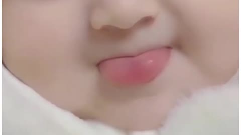 cute expression of baby