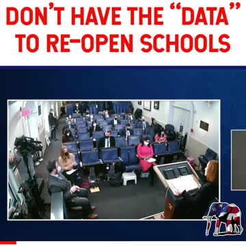 Biden press Sec. Claims We Don't Have "The Data"