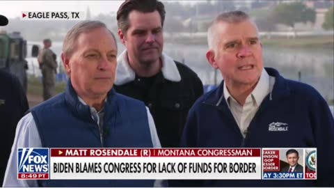 Rep. Andy Biggs: "Shut the border down or shut the government down"
