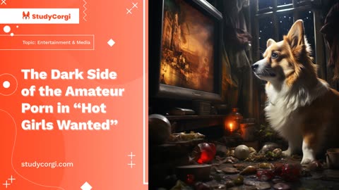 The Dark Side of the Amateur Porn in “Hot Girls Wanted” - Essay Example