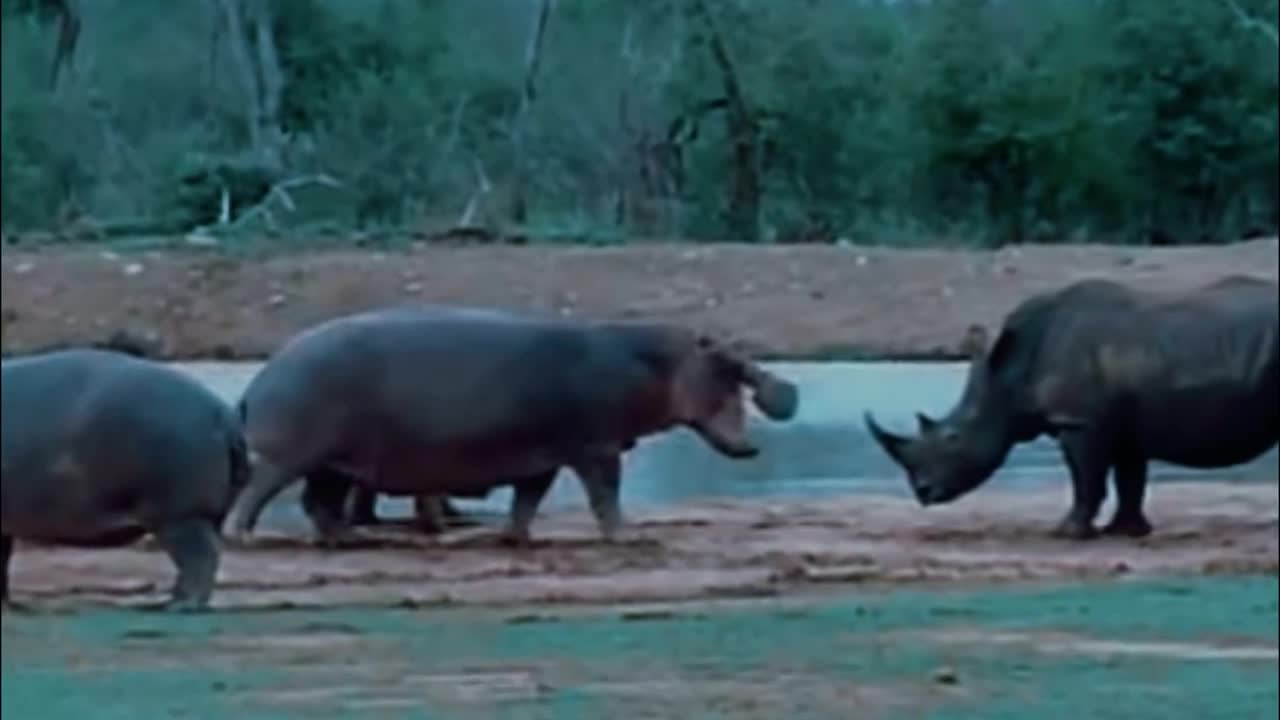 6 Animals That Could Defeat a Hippopotamus