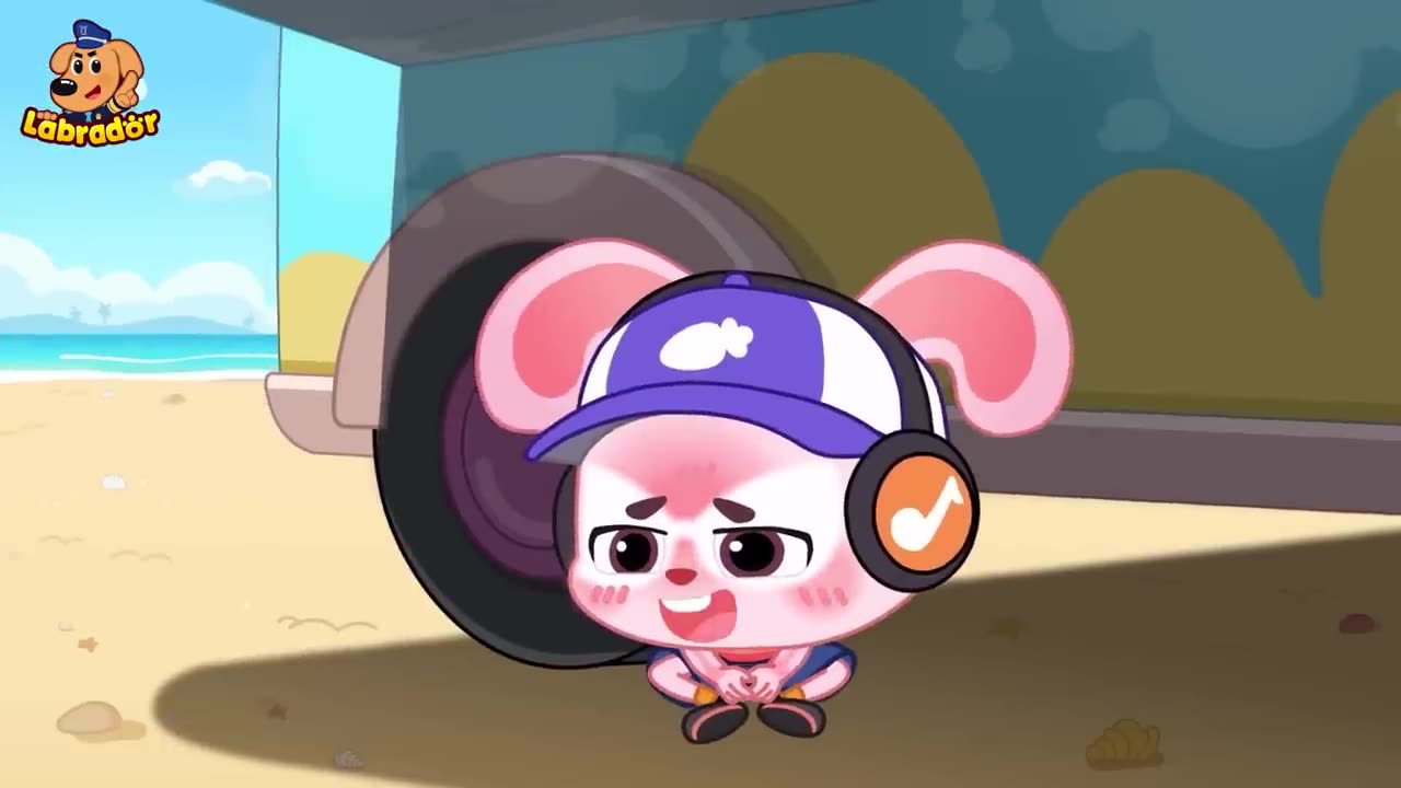 Rabbit got a sunburn (Kids Cartoons)
