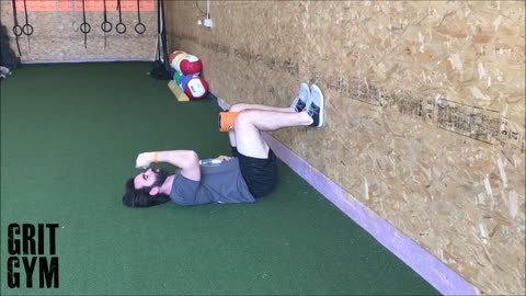 Feet to Wall Breathing