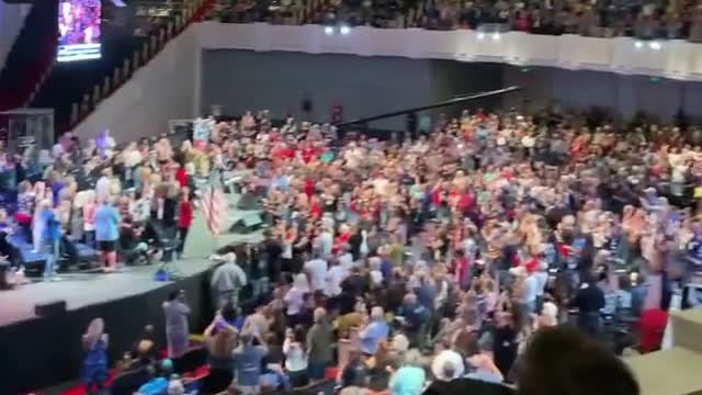 Cornerstone Church Breaks Out in Massive “Let’s Go Brandon” Chant!