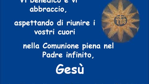 Gesù, voglio divenire figlio di Dio!_Gesù a un'anima che l'ascolta