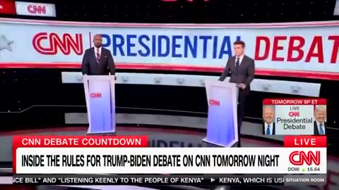 CNN Demonstrates How Mic-Muting Feature Will Work During Trump-Biden Debate